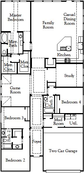 Floor Plan Avery | Houston ,TX | Coventry Homes