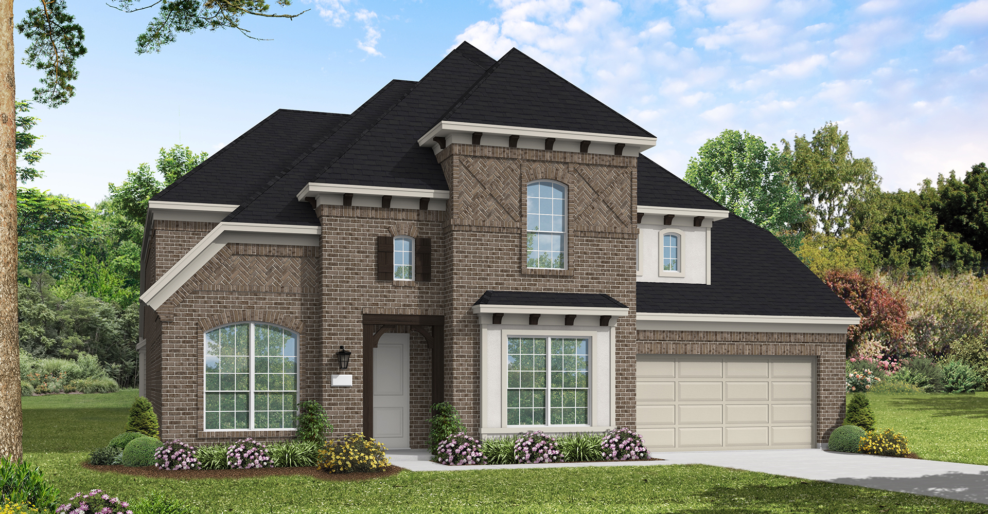 Floor Plan Caddo | Build On Your Lot - Dallas/Fort Worth | Coventry Homes